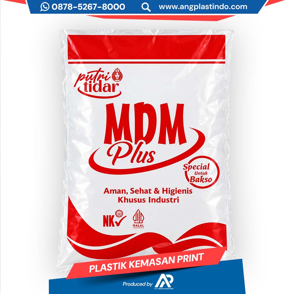 Home plastik kemasan print mdm